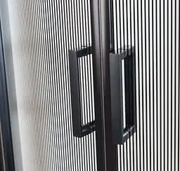 Душова кабіна кутова Eger Tisza 90x90 розсувна скло Spagetti дрібний піддон black 599-021-BS, Чорний, интимато, чорний - мініатюра 3