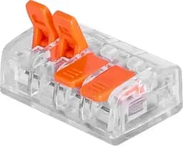 Клемма соединительная PREMIUM (0,08-4мм/32А) тип WAGO LU-224 (СМК-614)