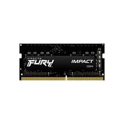 Модуль пам'яті для ноутбука SoDIMM DDR4 64GB (2x32GB) 3200 MHz Fury Impact Kingston Fury (ex.HyperX) (KF432S20IBK2/64) - мініатюра 2
