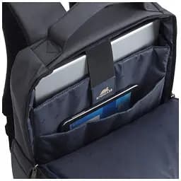 Рюкзак для ноутбука RivaCase 15.6" 8262 Black (8262Black) - мініатюра 4
