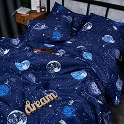 Підковдра Moon&Star Мікросатин Premium Cosmic Dreams King Size 220x240 см - мініатюра 4