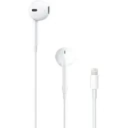 Гарнітура Apple Earpods для iPhone 7 lightning конектор адаптер на 3.5 мм оригінал