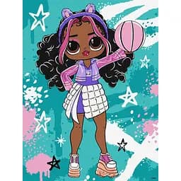 Картина за номерами "Tweens LOL Skate Dance Hoops Cutie" KHO1211, 30х40 см