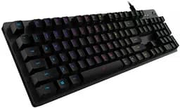 Клавiатура Logitech G512 Carbon Lightsync RGB Mechanical with GX Brown switches Black (920-009352) - мініатюра 2