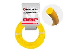 Лісочка для тримера та мотокоси Intertool 1.6 мм x 15м коло DT-2301