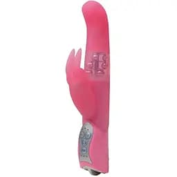 Вибратор-кролик Sweet Smile Pearl Bunny 26 см розовый