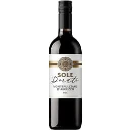Вино Sole Dorato Montepulciano d'Abruzzo DOC красное сухое 0.75 л
