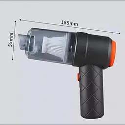 Автомобільний пилосос YT-M2037 портативний акумуляторний, USB зарядка, чорний - мініатюра 4