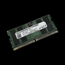 Оперативна пам'ять Micron 16GB SODIMM DDR5 5600MHz (MTC8C1084S1SC56BD1) Б/В - мініатюра 3
