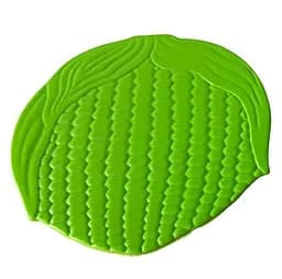 Підставка плетена кругла силіконова під гаряче килимок для чашки банки 17 см, Kitchen Master 86514