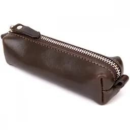 Чоловіча шкіряна ключниця GRANDE PELLE 15х5х3 см acs0024441 - мініатюра 3