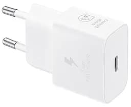 Мережевий зарядний пристрій Samsung 25W Travel Adapter White (EP-T2510NWEGEU) (6921946)
