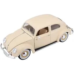Автомодель Bburago Volkswagen Kafer Beetle 1955, 1:18 бежева (18-12029 CM)