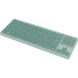 Клавіатура Canyon Keyboard OnType 10 Low Profile EN Wired Green (CNS-HKB10GR) - мініатюра 2