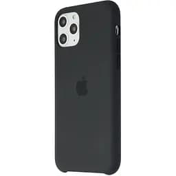 Оригінальний силіконовий чохол Apple Silicone Case для iPhone 11 Pro (5.8") Black (MWYN2ZM/A) - мініатюра 6