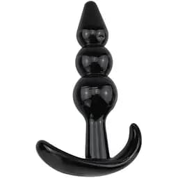 Анальная пробка Lovesecret Sensual T-Plug 06 9.3 см (черный)