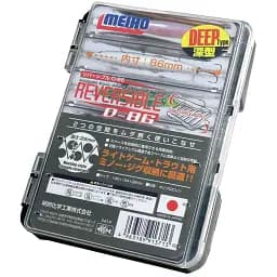 Коробка Meiho Reversible D-86 140x104x32mm прозрачный