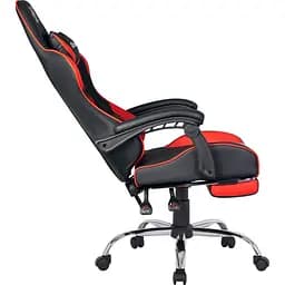 Крісло ігрове Defender Pilot, 60мм поліуретан, Black/Red (64354) - мініатюра 3