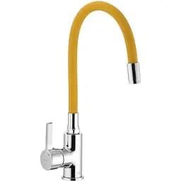 Смеситель для кухни с гибким силиконовым изливом Ibergrif M22112-4 (IB0070)