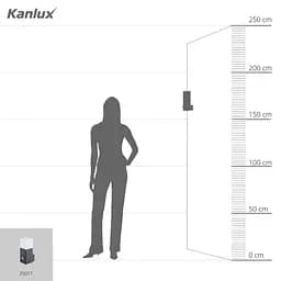 Світильник садово-парковий Kanlux Vadra 21L-UP SE (29011) - мініатюра 5