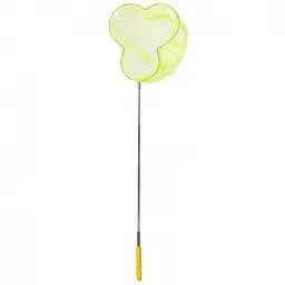 Дитячий сачок для метеликів трилисник MS 1287-4 ручка-телескоп 87 см Жовтий