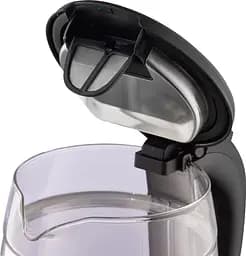 Gorenje Електрочайник 1.7л, 2,200 Вт, strix контроль, скло, чорний - мініатюра 4