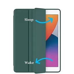 Чохол-книжка BeCover Tri Fold Soft TPU Silicone для Apple iPad Air 4 10.9 2020/2021 Dark Green (706870) - мініатюра 5