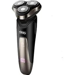 Бритва электрическая на 3 плавающие головки DSP 60017 Роторная Электробритва мужская для влажного и сухого бритья.