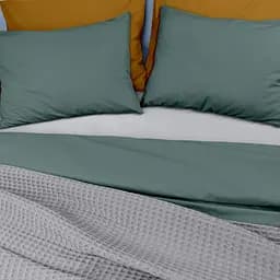 Плед-покривало Cosas Greek Waffle Smoky вафельне 75х95 см (Blanket_36Smoky_GreekWaffle_75x95) - мініатюра 3