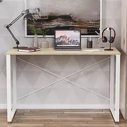 Письмовий стіл Ferrum-decor Серії Конект 75x120x60 білий ДСП Дуб Сонома 16мм (FRD-104210)