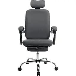 Офісне крісло GT Racer X-8003 Fabric Gray [132207] - мініатюра 2