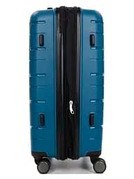 Валіза середня M поліпропілен Worldline Airtex 282 74л 64×41×26см Синій - мініатюра 7
