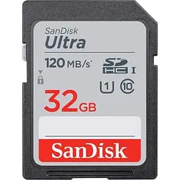 Карта памяти Sandisk i 32GB SDHC C10 UHS-I R120MB/s Ultra (SDSDUN4-032G-GN6IN)