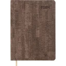 Щоденник датований Buromax Wood 2024 A5 бежевий (BM.2192-28)