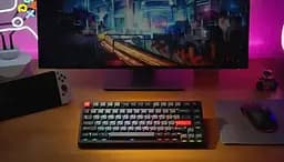 Клавіатура механічна P1 Pro 84Key, Keychron Super Brown, WL/BT/USB-A, QMK/VIA, Hot-Swap, EN Lemokey teh0013904 - мініатюра 5