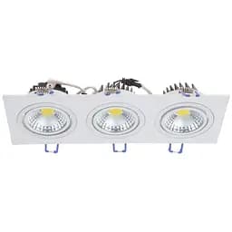 Світильник стельовий LED Brille 32-193 LED-173/3x5W NW WH врізний