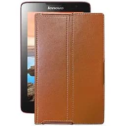 Чехол StatusCASE из экокожи для планшета Lenovo Idea Pad A5500 8 Коричневый