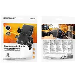 Вело-мото-тримач Borofone BH137 Knight Black - мініатюра 2
