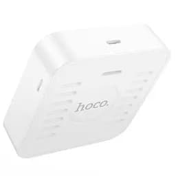 Електронний термогігрометр Hoco HX40 2in1 Indoor White - мініатюра 3