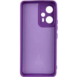 Чохол Silicone Cover Lakshmi Full Camera (A) для Xiaomi Redmi Note 12T Pro Фіолетовий / Purple - мініатюра 2