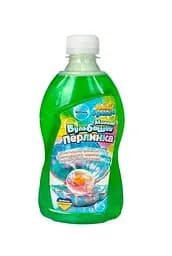 Наповнювач для мильних бульбашок "Перлинки" 73355 "Пані Булька" 400мл, з шиммером, ароматизовані (4820005216680) Зелений