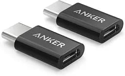 Перехідник Anker USB-C to MicroUSB A8174 (B8174001) набір із 2 штук