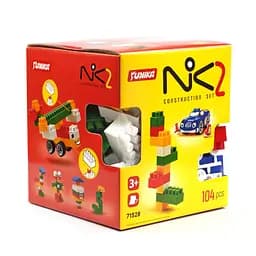 Конструктор детский NIK-2 71528, 104 крупных деталей