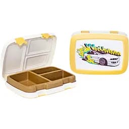 Дитячий ланч-бокс Doloni Wrumm кришка на защіпках 01550/05  