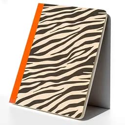 Блокнот "Confident" CBRT-0354 у крапочку, зебра, формат А5, 144 аркуша