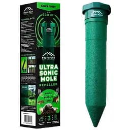 Отпугиватель кротов и грызунов Profi plus Ultra sonic mole на батарейках 600 м2 (180596)