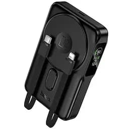 Портативний ЗП Power Bank Hoco Q48 Core PD20W з БЗП+iWatch 10000 mAh Black - мініатюра 4