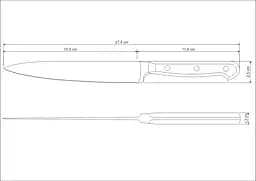 Ніж поварський TRAMONTINA CENTURY, 152 мм (508389) - мініатюра 2
