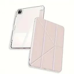Обкладинка BeCover Ultra Slim Origami Transparent з кріпленням Apple iPad Pro 11" M4 2024 Pink (711691) - мініатюра 4