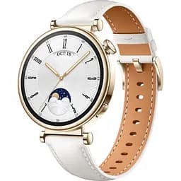 Смарт-годинник Huawei WATCH GT 4 41mm Classic White Leather (55020BJB) - мініатюра 2